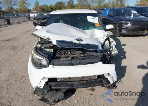 2016 Kia Soul из США, поврежденный, VIN KNDJN2A27G7821857